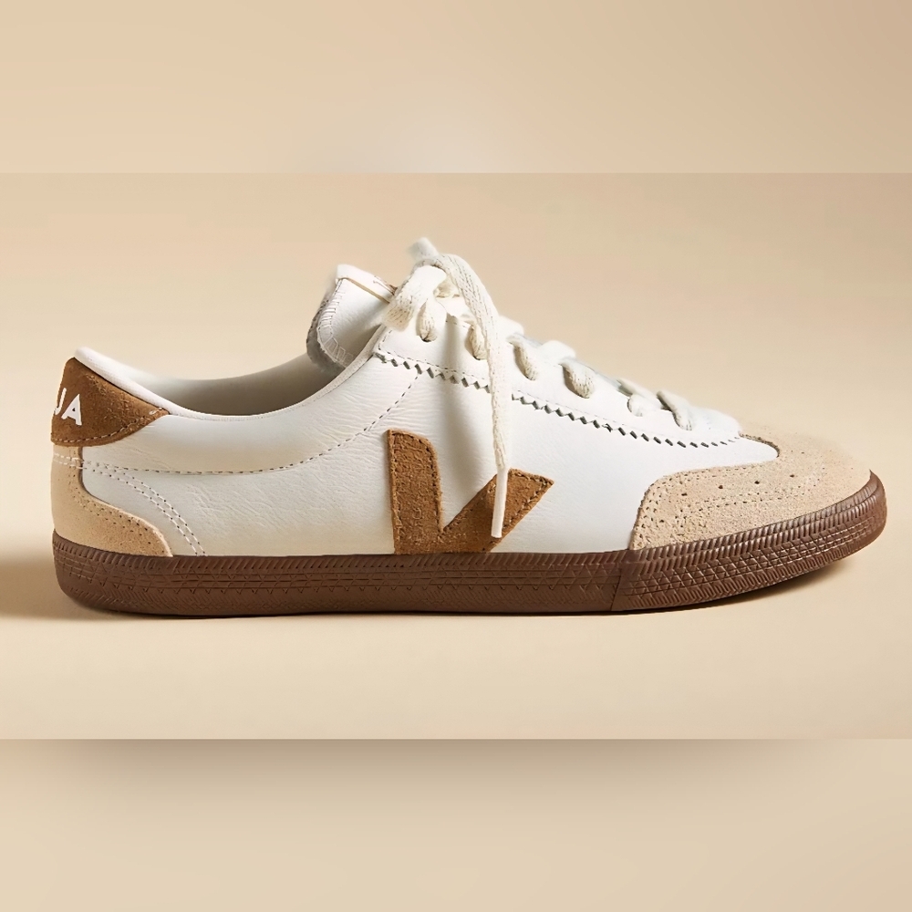 Veja Volley O.T. Sneakers, Size 5.5 US, Color: Leather White Tent Bark, $155.00 - Picture 3 of 16
